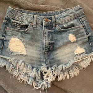 jean shorts
